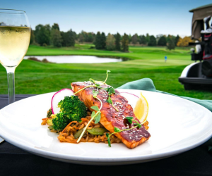 dinner on the course