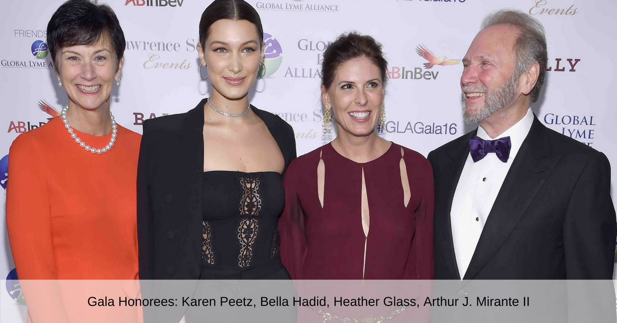 Karen Peetz, Bella Hadid, Heather Glass, Arthur Mirante