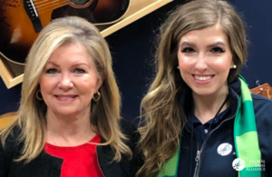 Sen. Marsha Blackburn (R-TN) with GLA Ambassador Jen Kenley (