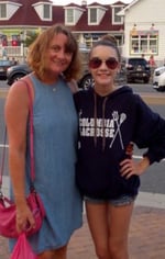 Heidi Buono with her daughter Heidi Buono with her daughter