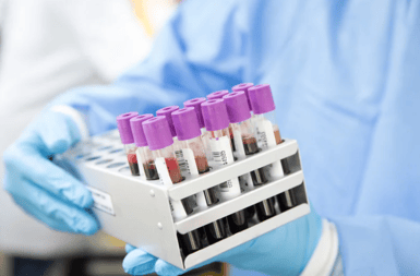 patient blood samples canva