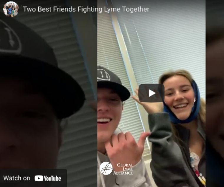 Two Best Friends Fighting Lyme Together