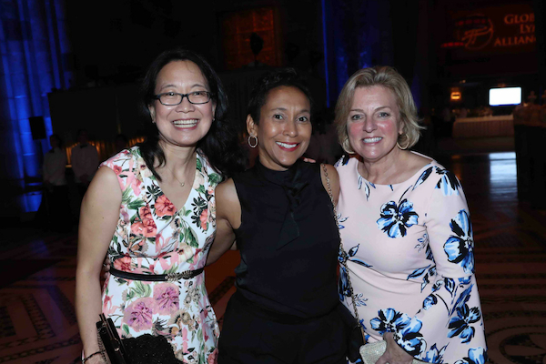 Dr. Mayla Hsu, Sara Tyghter, and GLA Vice Chair Debbie Siciliano