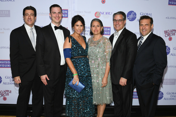 GLA Chairman Robert Kobre, DJ McKerr, Alex Moresco, Lynda Moresco, Scott Moreseco, and GLA CEO Scott Santarella